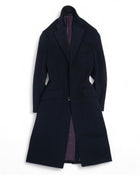 Navy Loro Piana Rain System Coat