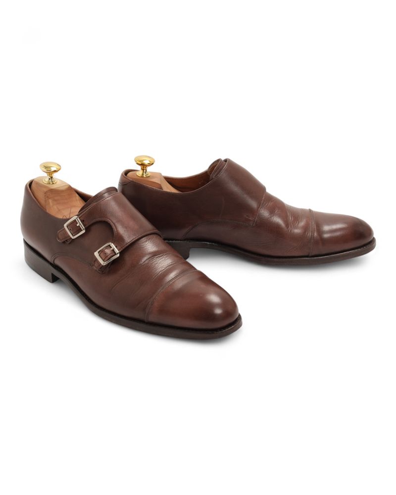Brown Leather Monk