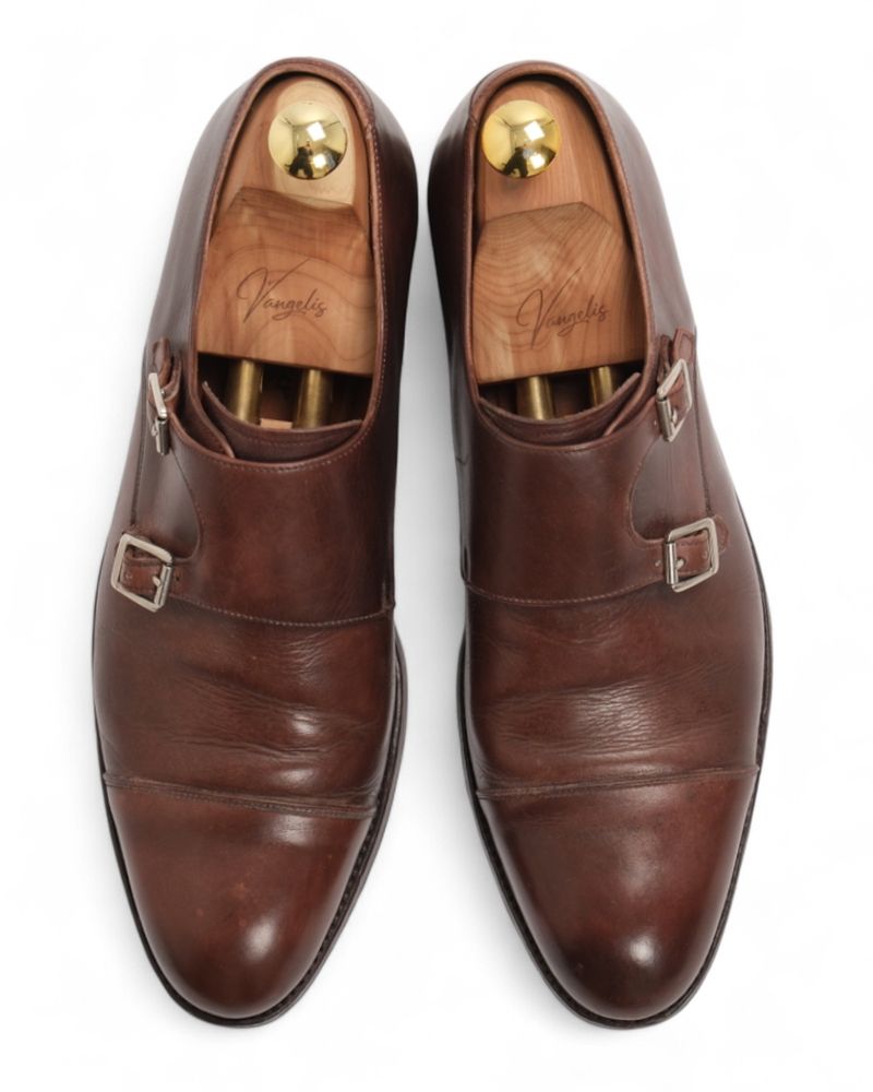 Brown Leather Monk