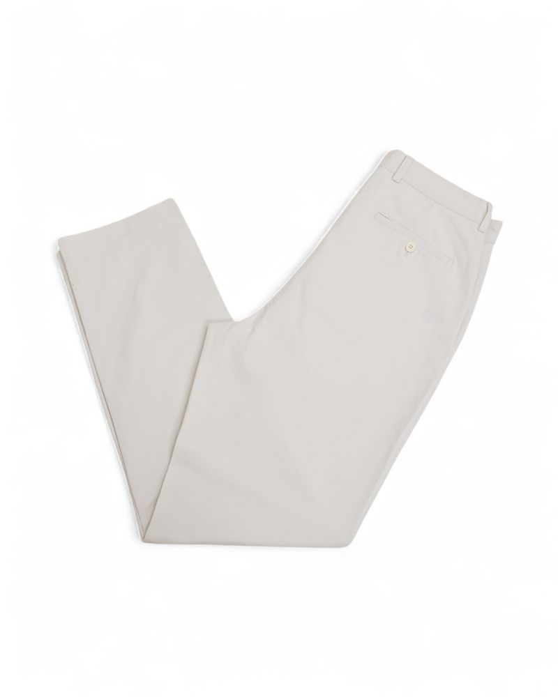 Off-White High-Rise Cotton Twill Trousers