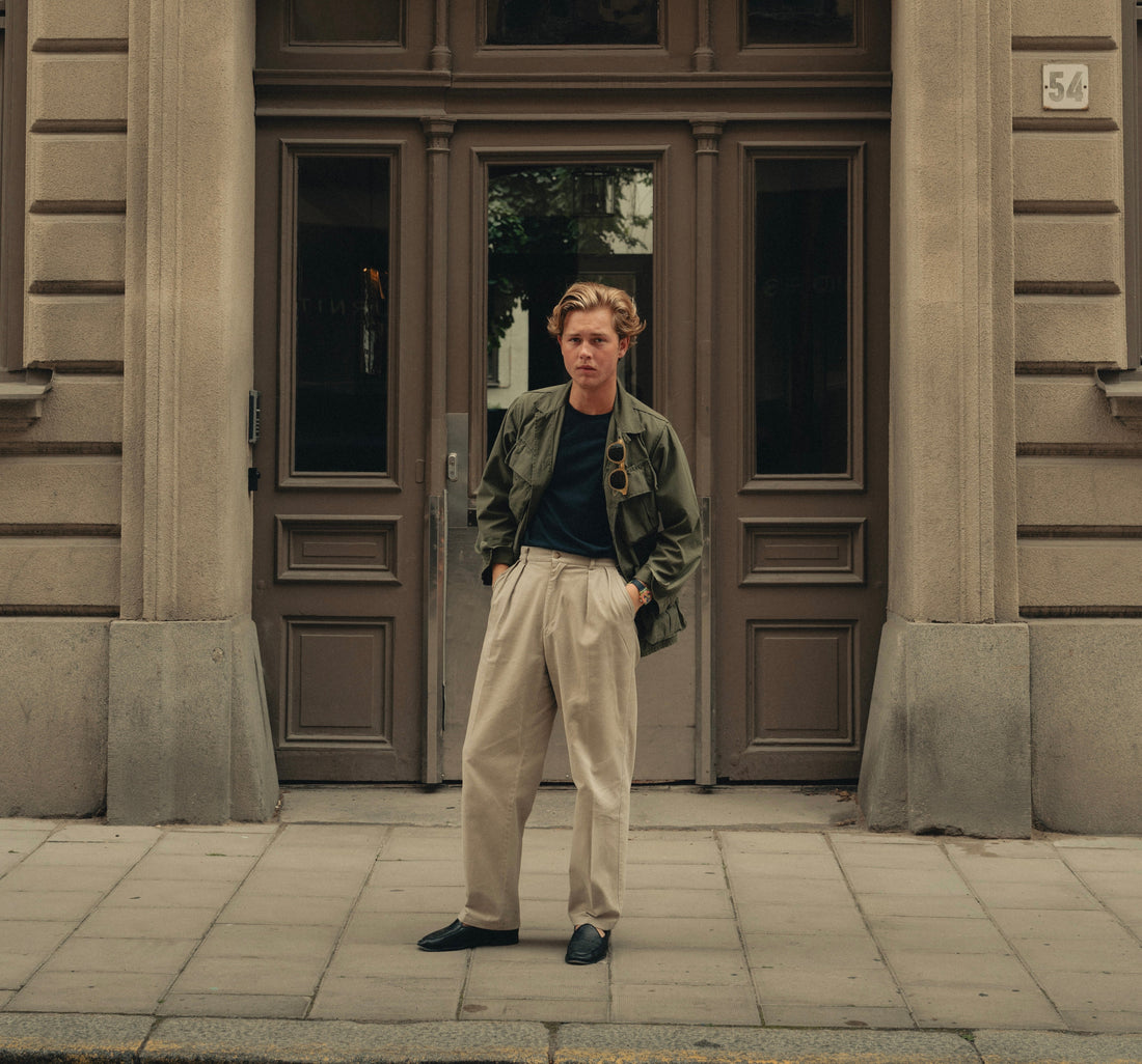 Why Cotton Trousers Only Get Better by Vangelis