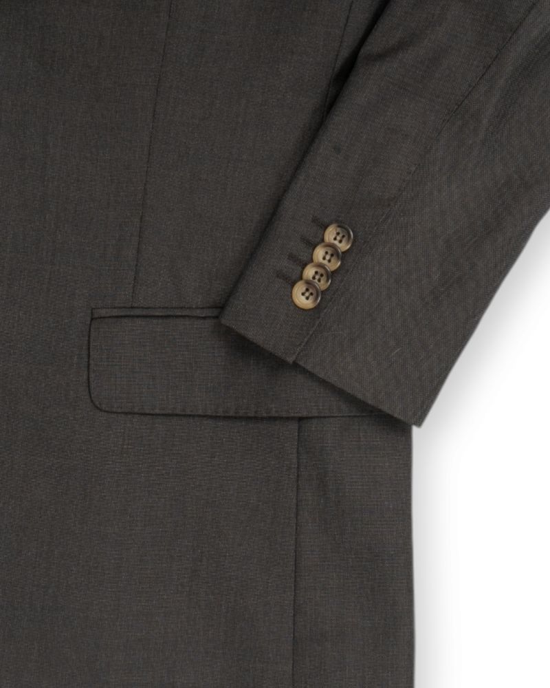 Dark Grey Edmund Wool Suit