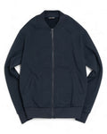Navy Full Zip Sweater