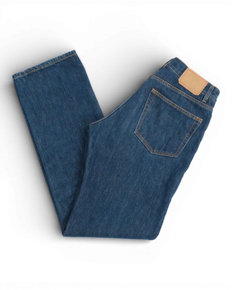 Dark Wash 5-Pocket Jeans