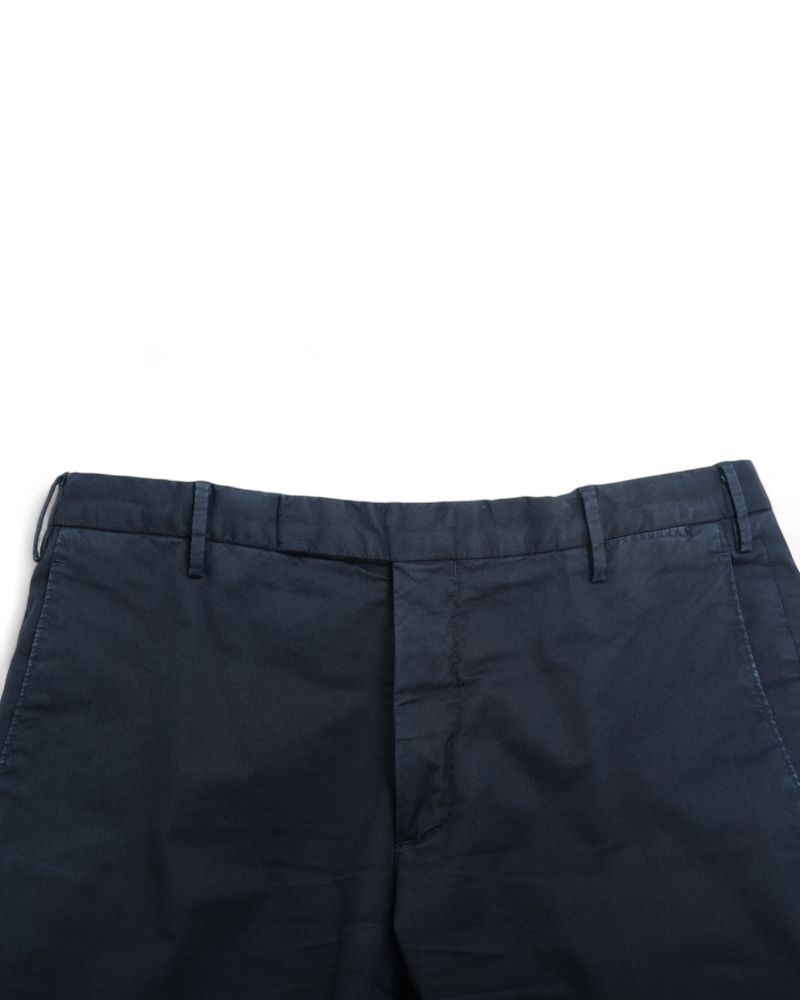 Navy Unconstructed Cotton Suit