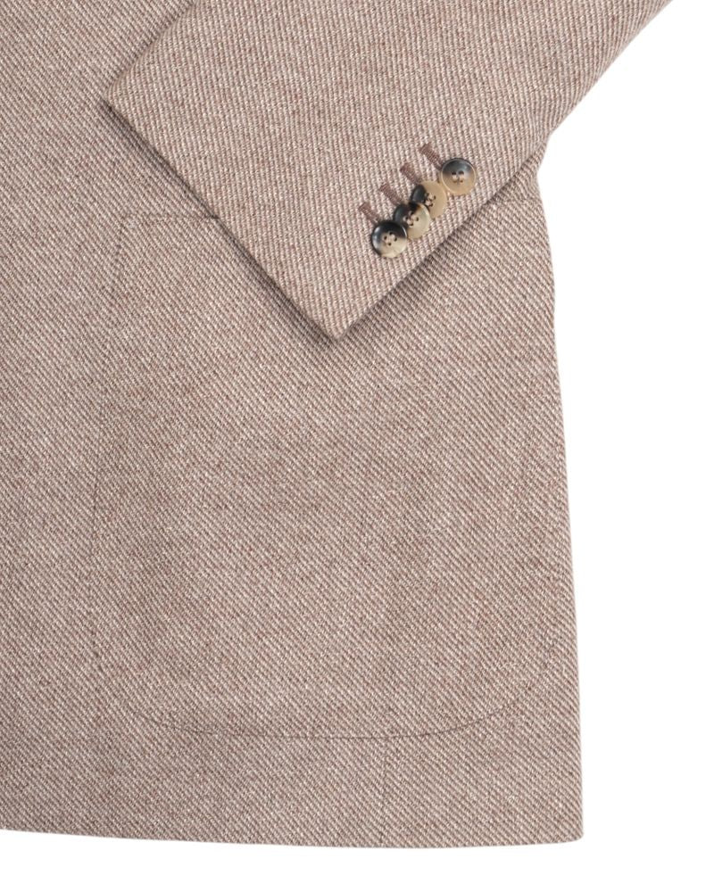 Beige E.Thomas Wool/Silk/Cashmere Suit