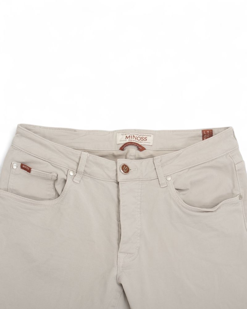 Light Beige 5-pocket Trouser