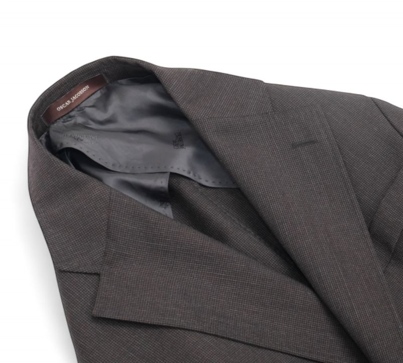 Dark Grey 3-Piece Drago Super 110's Wool Suit