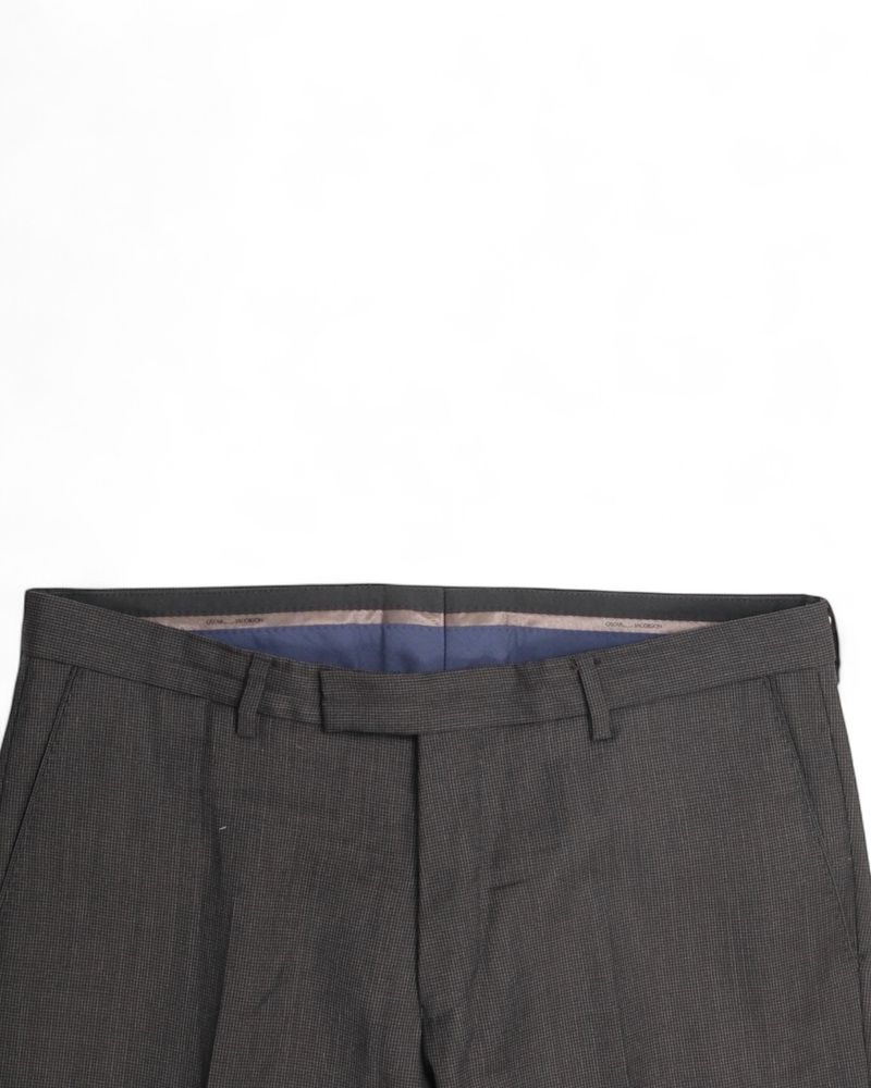Dark Grey 3-Piece Drago Super 110's Wool Suit
