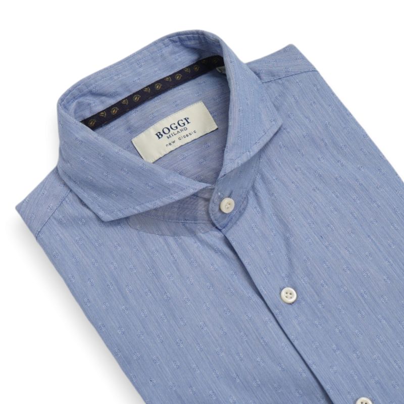 Blue Poplin Shirt