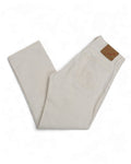 Ecru High-Rise Jeans
