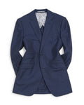 Blue Super 130's Wool Suit