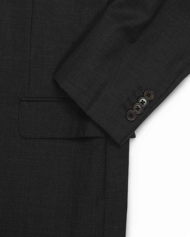 Dark Grey Super 110's Wool Sports Jacket Reg.