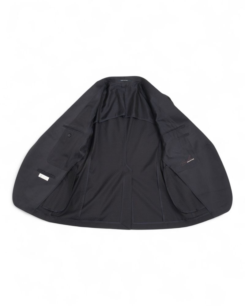 Midnight Blue Super 120's Wool Evening Jacket