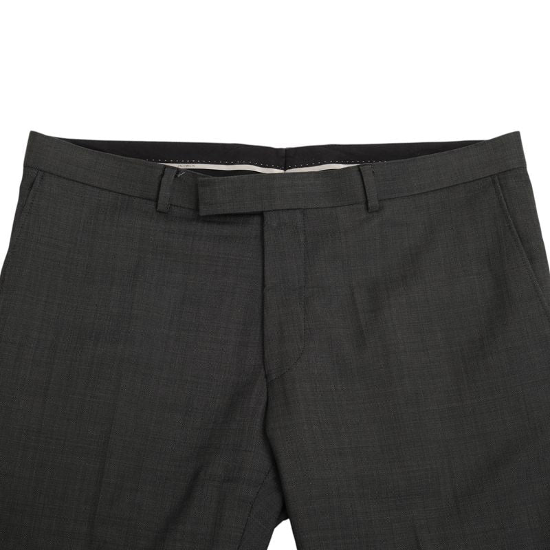Dark Grey Birdseye Reda Wool Suit