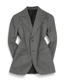 Grey Birdseye Wool Suit