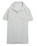 Light Blue Cotton Pique Polo