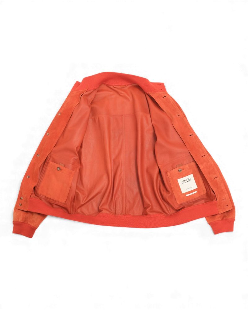 Valstar Unlined Suede Valstarino Jacket in Coccio