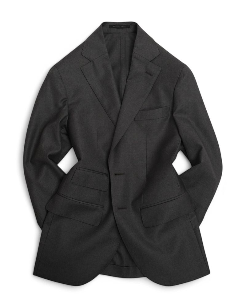 Grey Super 130's Wool Suit