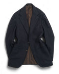 Dark Navy Herringbone Sports Jacket