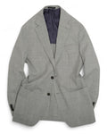 Light Grey Super 120's VBC Wool Sharkskin Suit