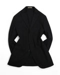 Dark Navy Unconstructed Wool Suit