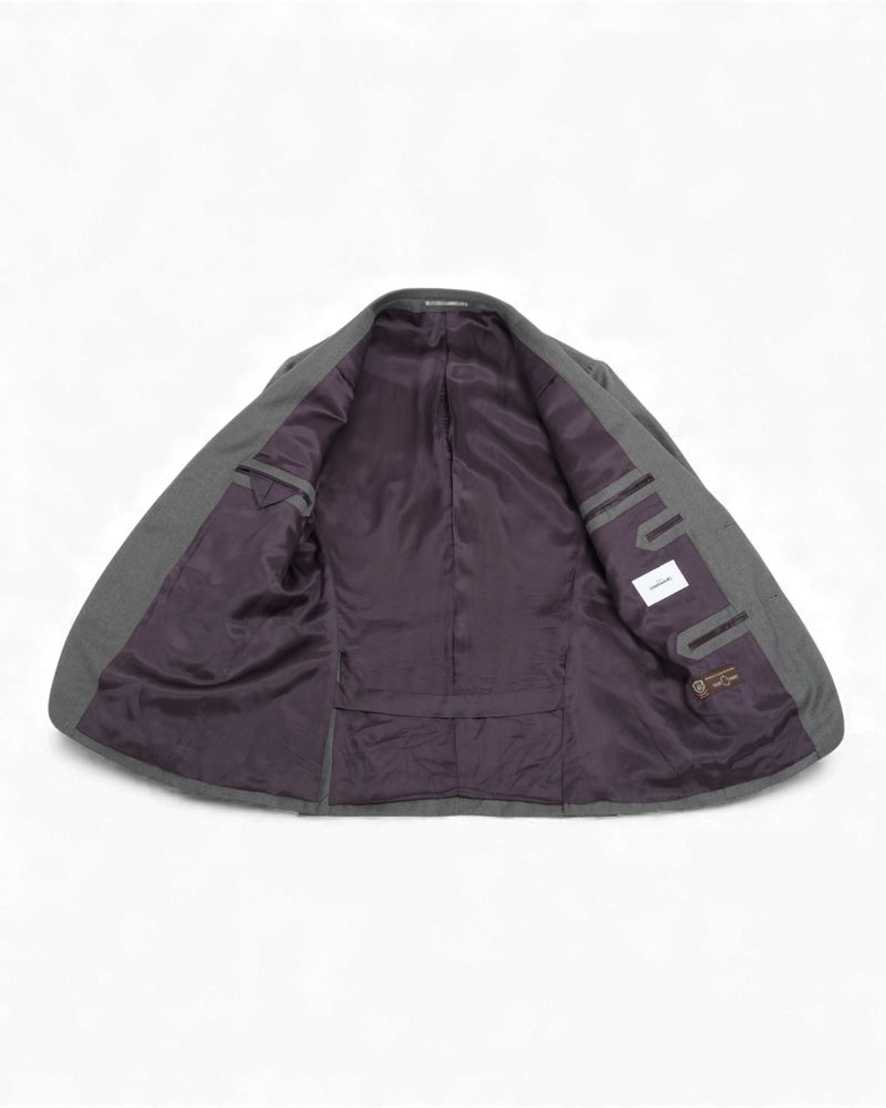 Dark Grey Wool Sports Jacket