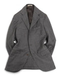 Grey & Blue Prince of Wales Three-Piece Suit