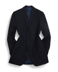 Navy Half-Canvas Wool Suit