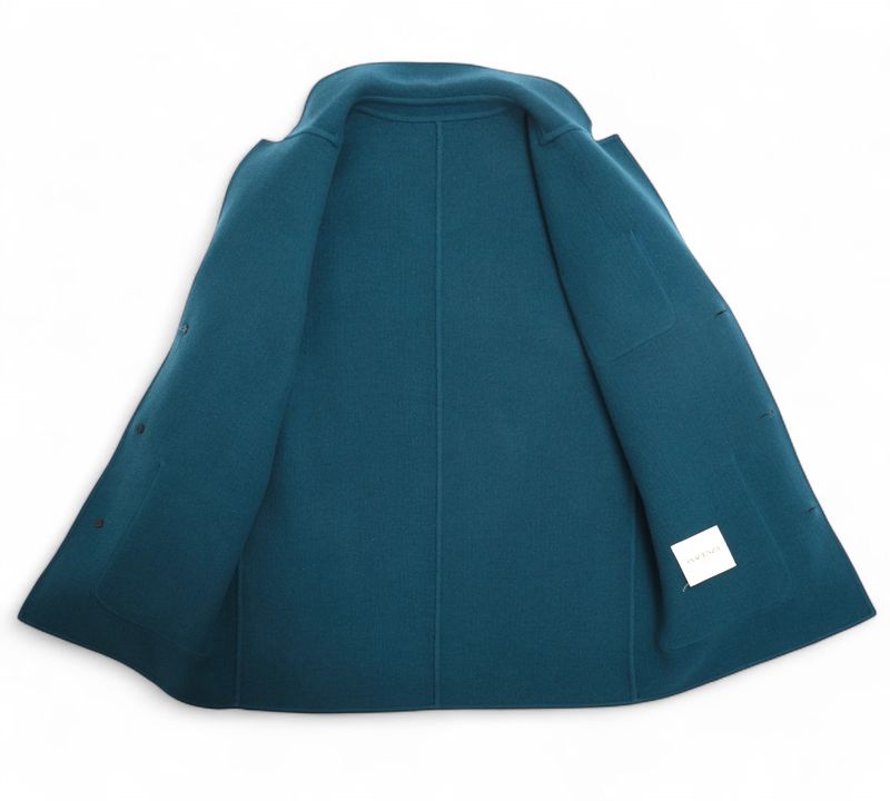 Teal Cashmere Jacket