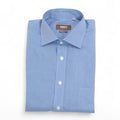 Light Blue Regular Fit Poplin Shirt