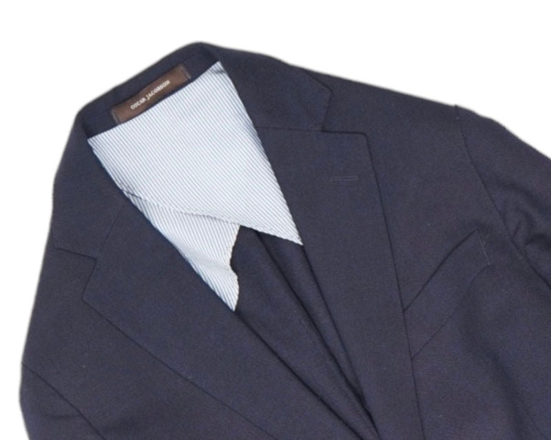 Navy Hopsack Sports Jacket