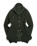 Forrest Green Needlecord Western Shirt