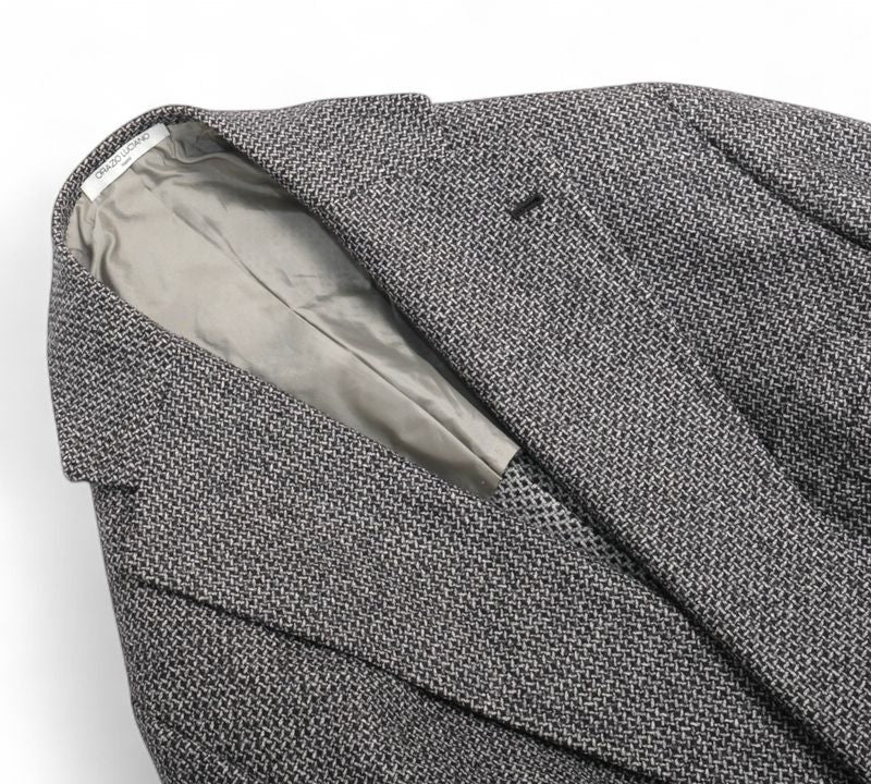 Grey Birseye Tweed Sports Jacket