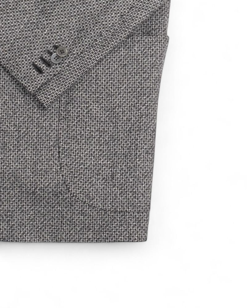 Grey Birseye Tweed Sports Jacket