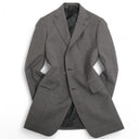 Grey Windowpane Super 100's Wool Suit