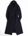Navy Long Shell Coat