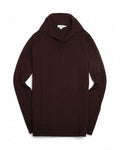 Burgundy Merino Wool Polo