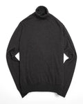 Dark Grey Merino Rollneck