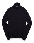Navy Cashmere Rollneck