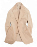 Cream Beige Needlecord Suit