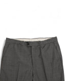 Grey Windowpane Super 100's Wool Suit
