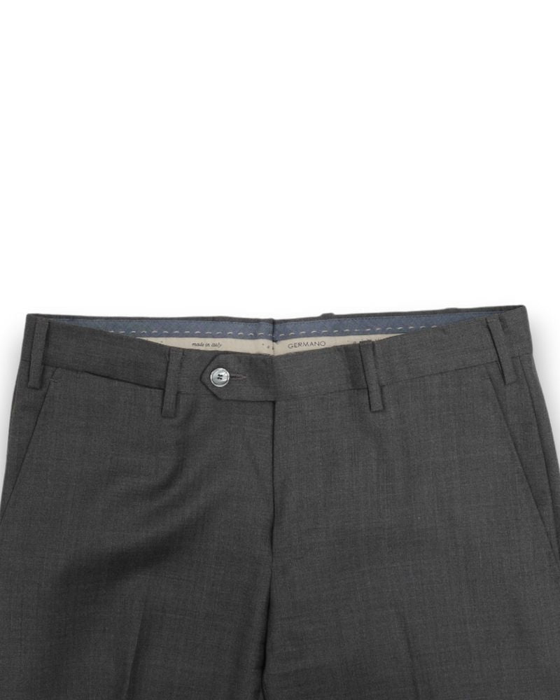 Dark Grey Super 120´s Wool Trouser