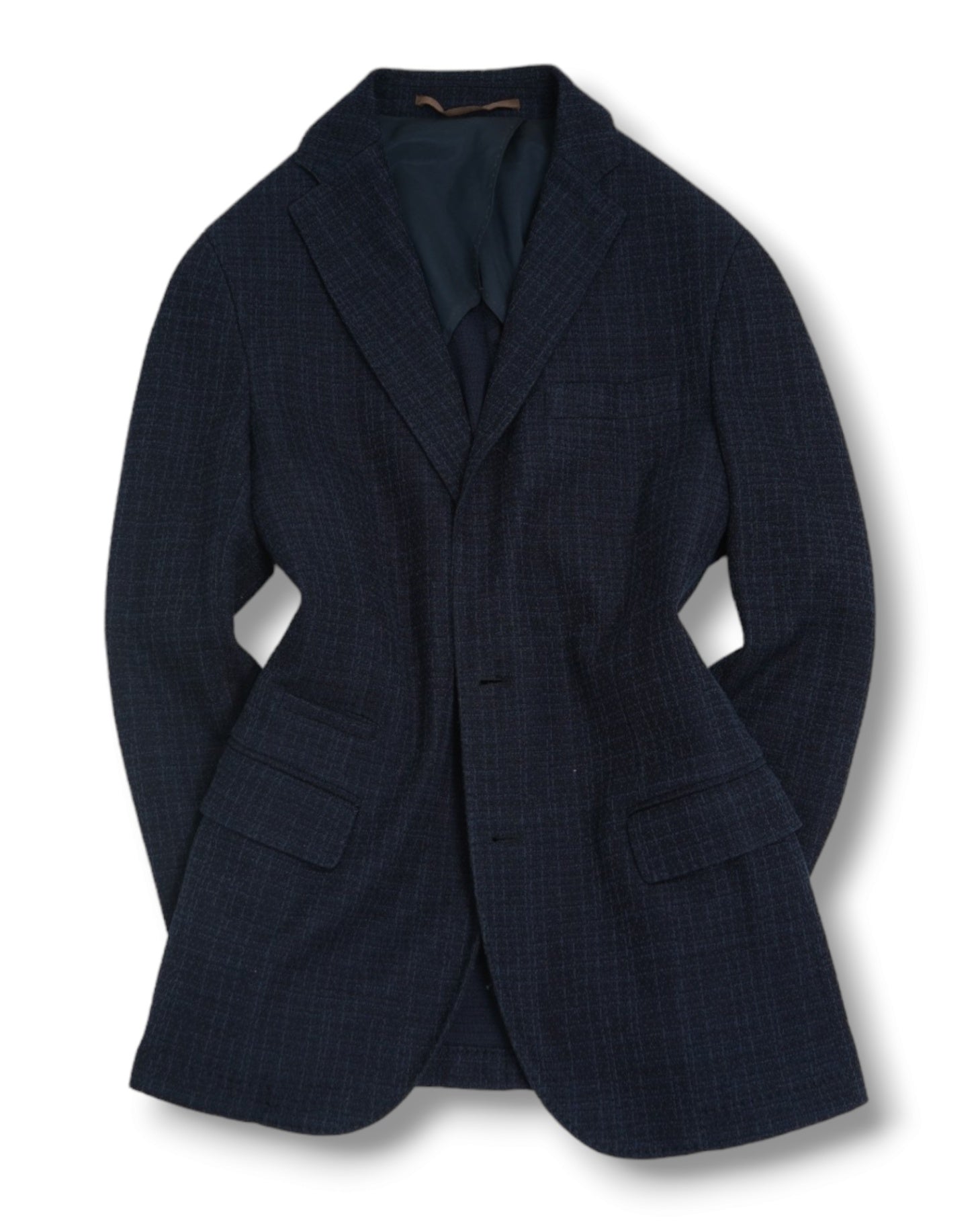 Dark Navy Cotton Sports Jacket