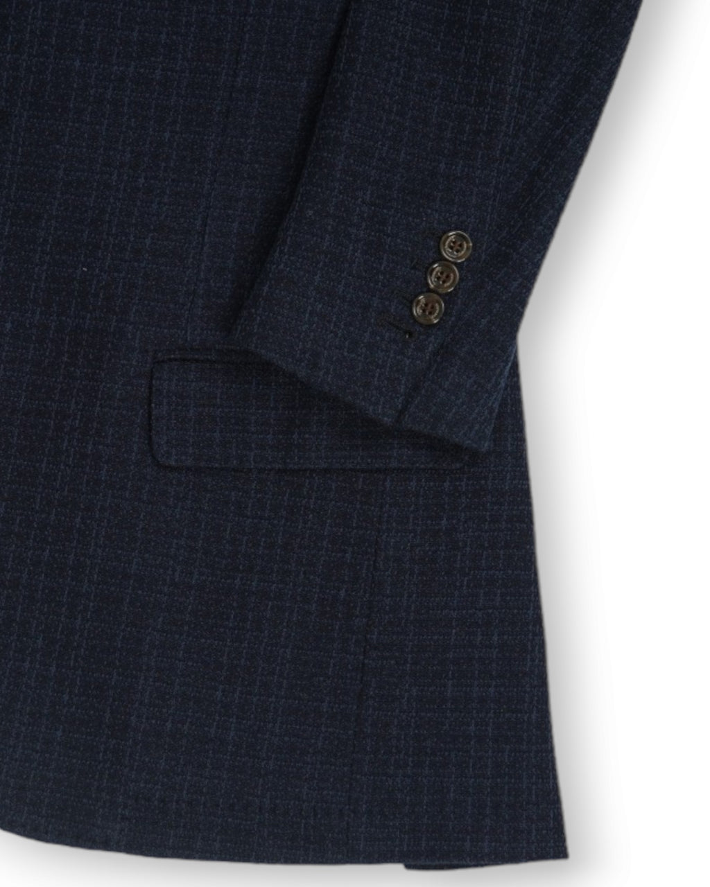 Dark Navy Cotton Sports Jacket