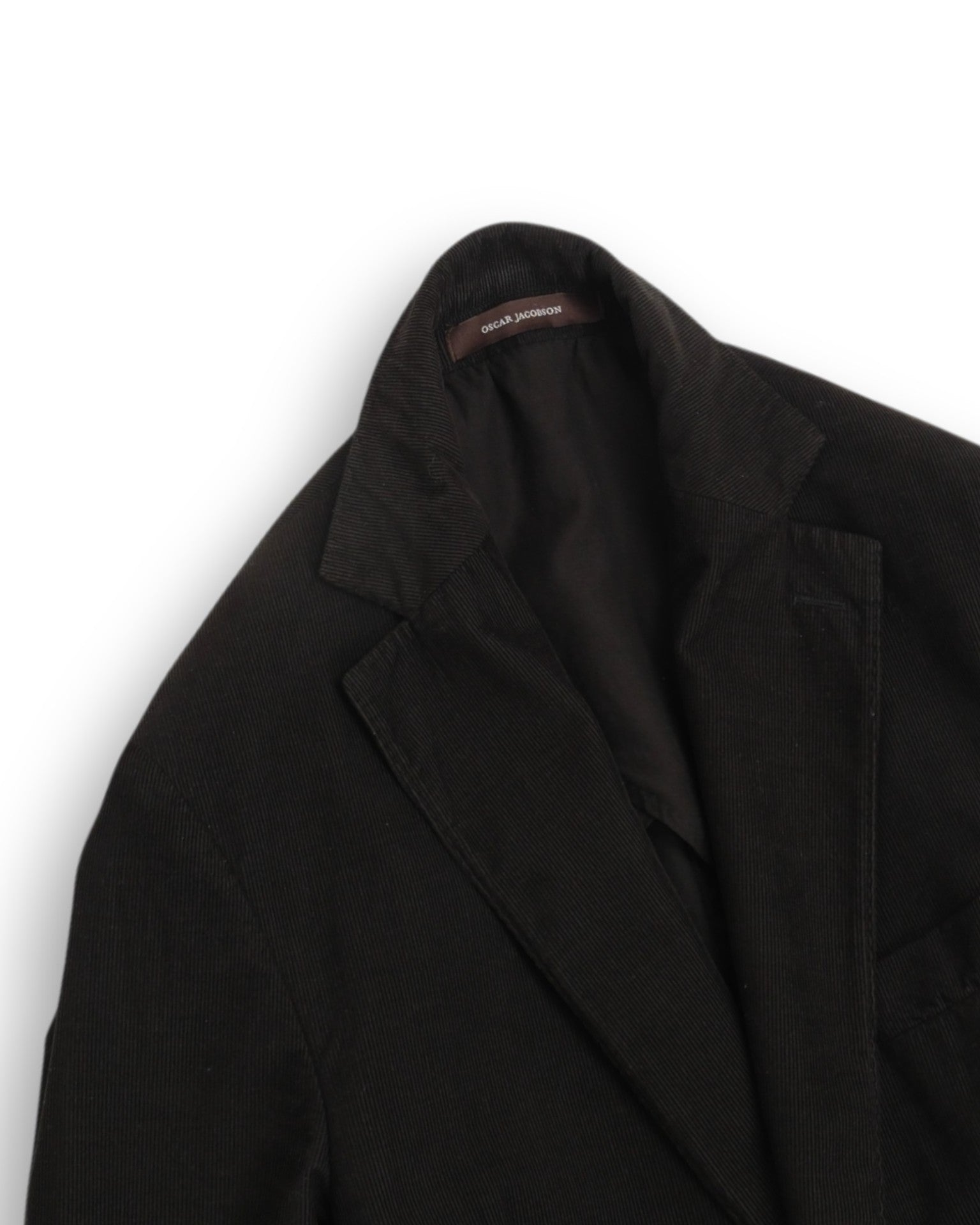 Black Needlecord Sports Jacket