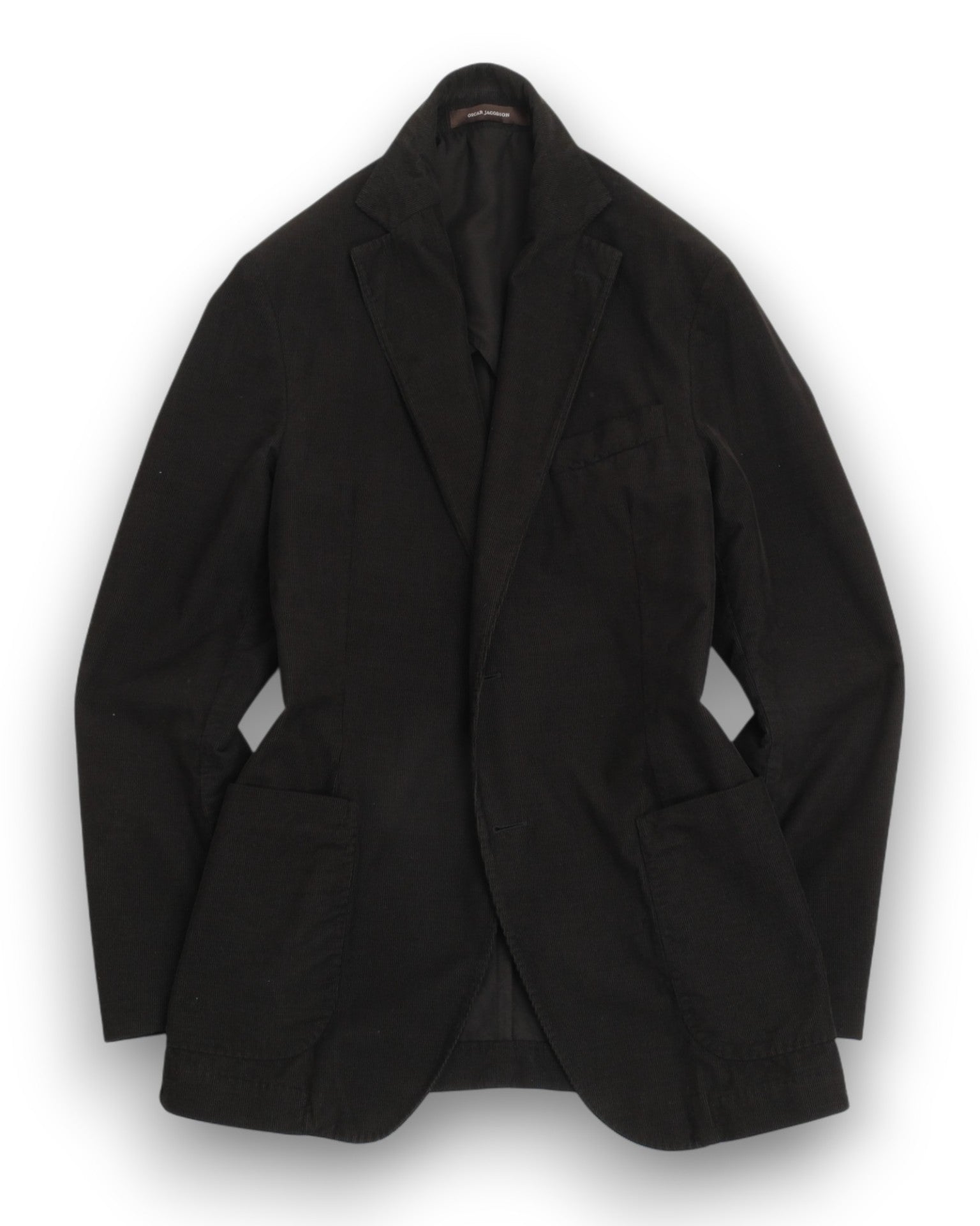Black Needlecord Sports Jacket