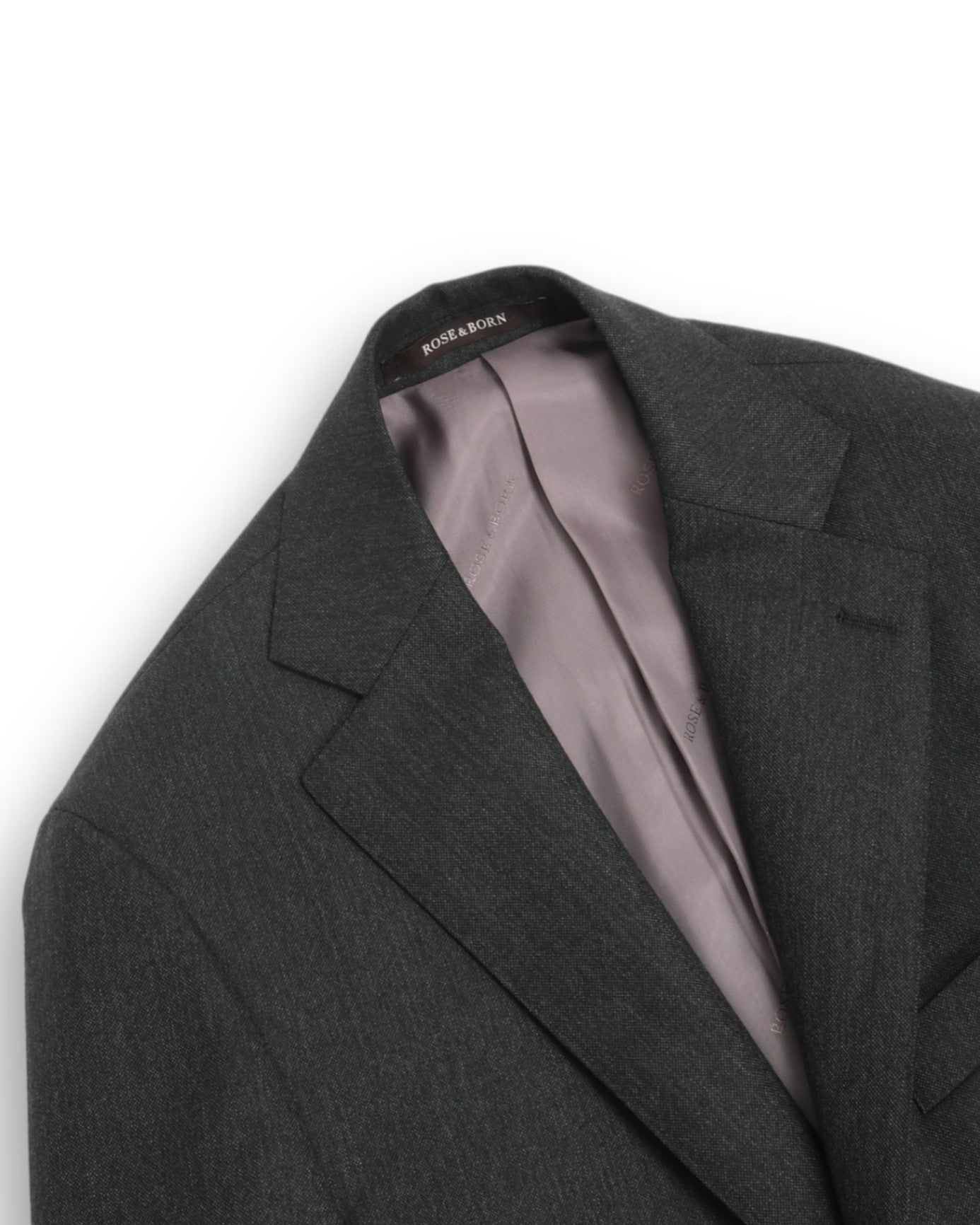 Dark Grey Wool 2-Piece Suit