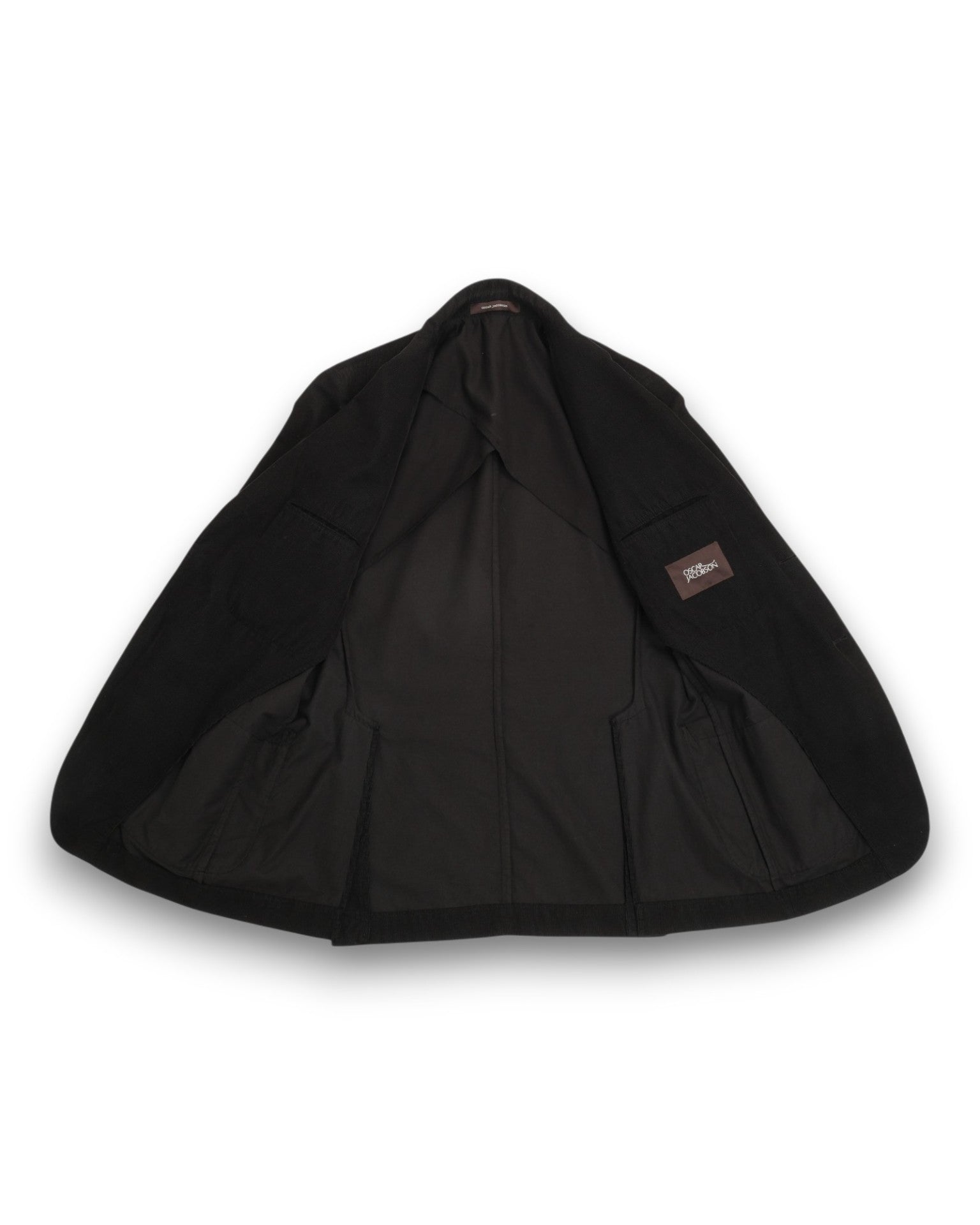 Black Needlecord Sports Jacket