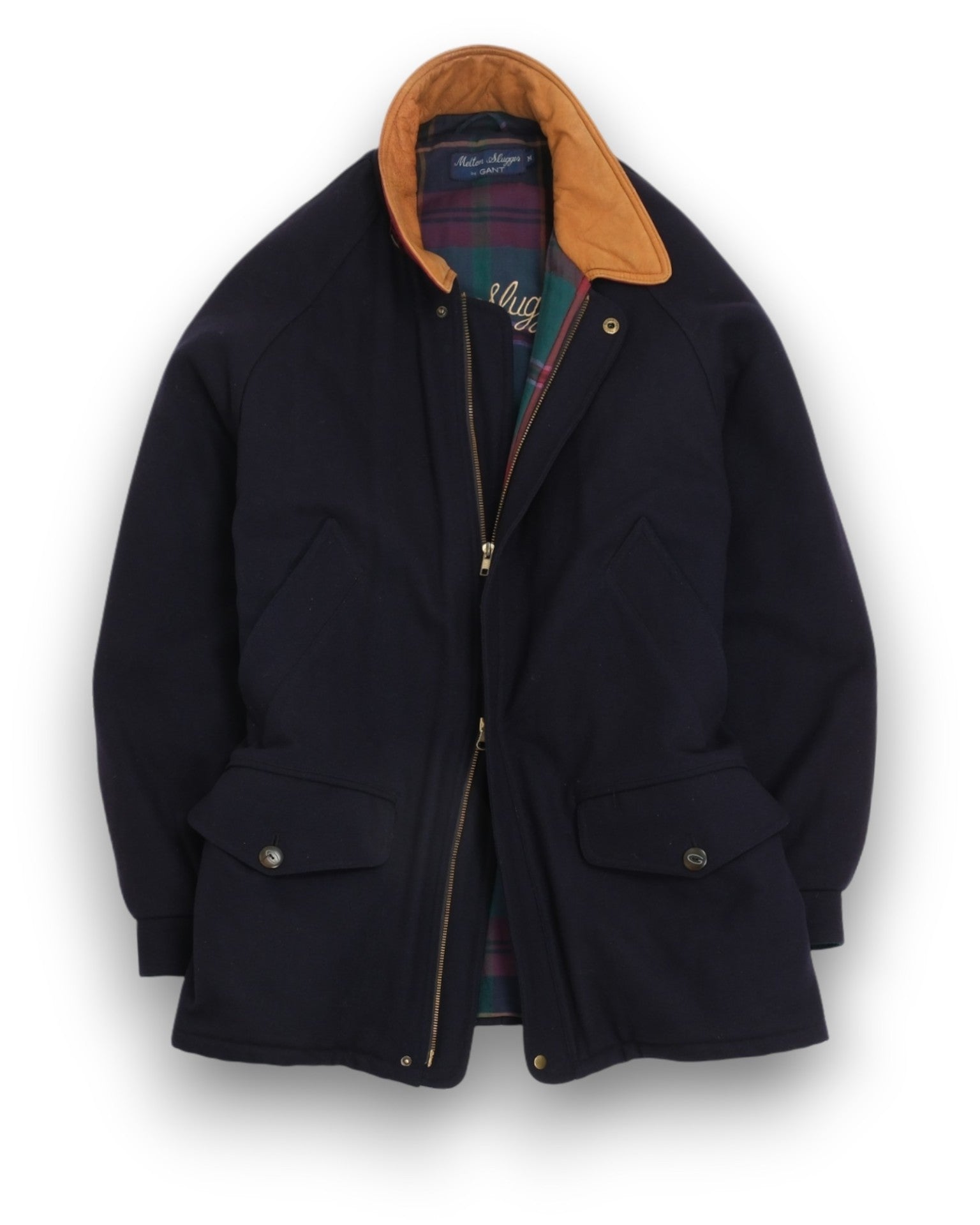 Navy Raglan "The Slugger" Jacket